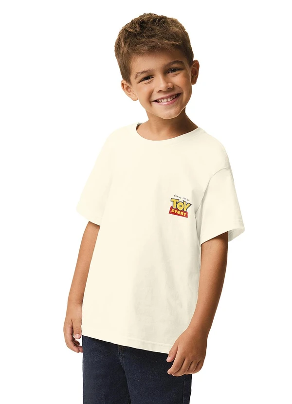 Malwee Kids - Camiseta Comfort Toy Story® Off White