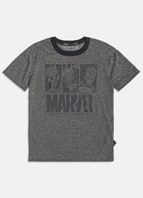 Youccie - Camiseta da Marvel Cinza