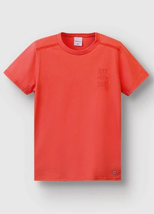 Carinhoso - Camiseta Day To Day Laranja - CARINHOSO