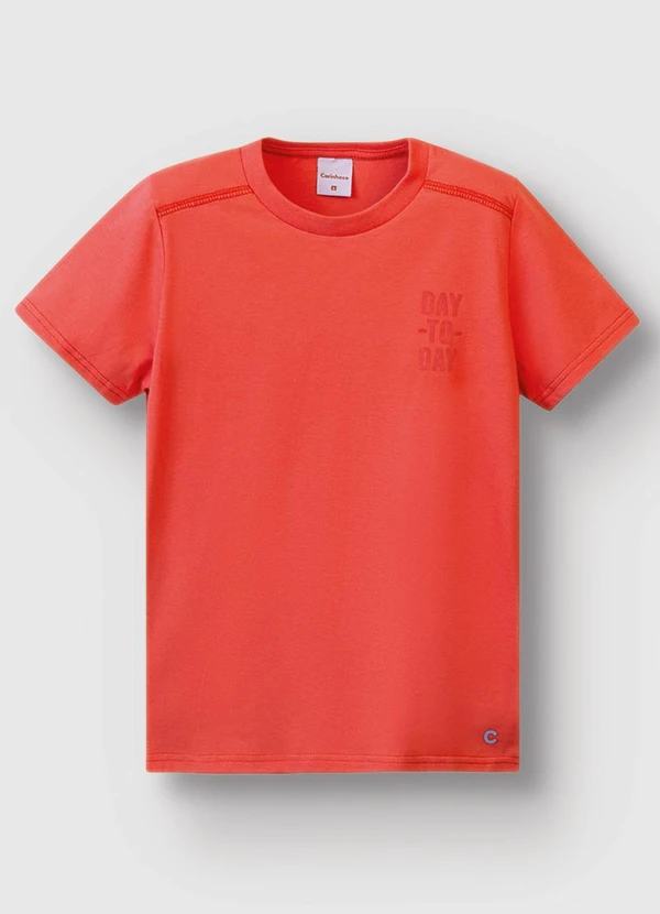 Carinhoso - Camiseta Day To Day Laranja