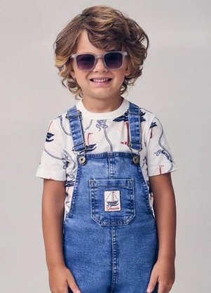 Youccie - Camiseta de Barquinhos Branco - YOUCCIE