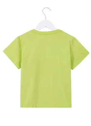 Bento - Camiseta de Malha Estampa Silk Mordida Verde - BENTO