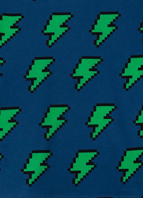 Bento - Camiseta de Malha Game Over Azul 2