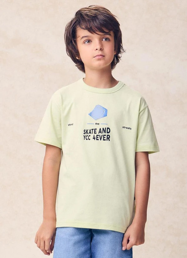 Youccie - Camiseta de Shred The Streets Verde