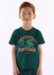 Up Baby - Camiseta Dinosaur Infantil em Algodão Azul - variação:  