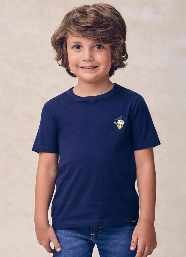 Youccie - Camiseta do Donald Duck Marinho