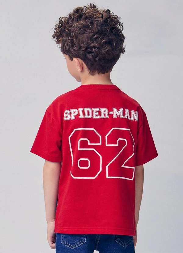 Youccie - Camiseta do Homem - Aranha Vermelho 2