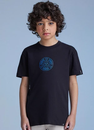 Youccie - Camiseta do Homem de Ferro Preto - YOUCCIE