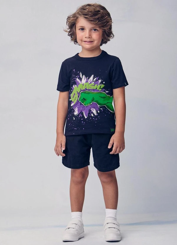 Youccie - Camiseta do Hulk Preto 3