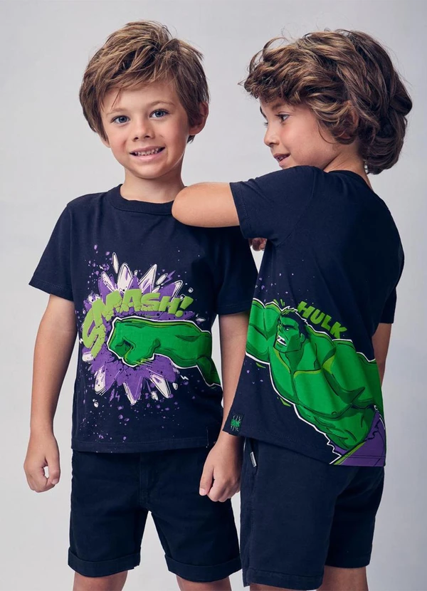 Youccie - Camiseta do Hulk Preto 4