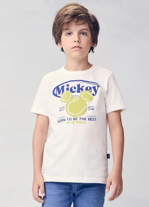 Youccie - Camiseta do Mickey Branco - YOUCCIE