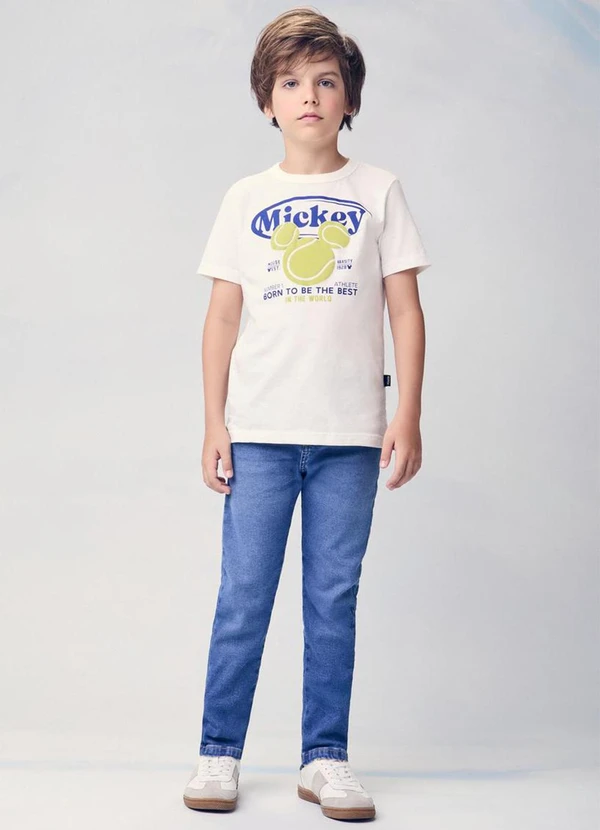 Youccie - Camiseta do Mickey Branco 3