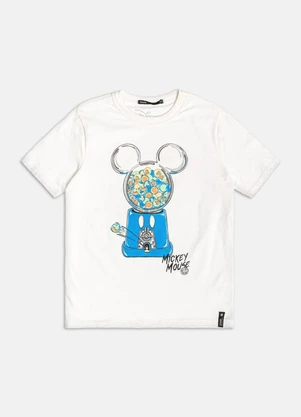 Youccie - Camiseta do Mickey Mouse Branco - YOUCCIE