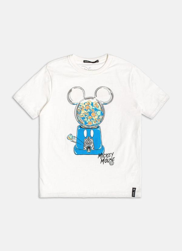 Youccie - Camiseta do Mickey Mouse Branco