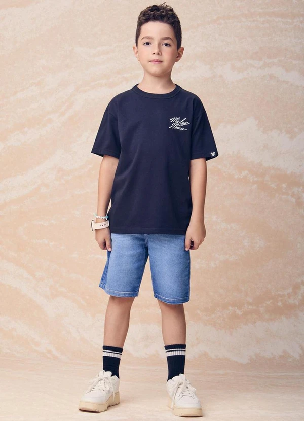 Youccie - Camiseta do Mickey Mouse Preto 3