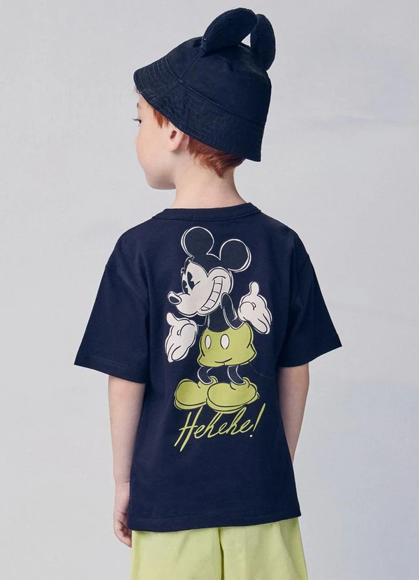 Youccie - Camiseta do Mickey Mouse Preto 2