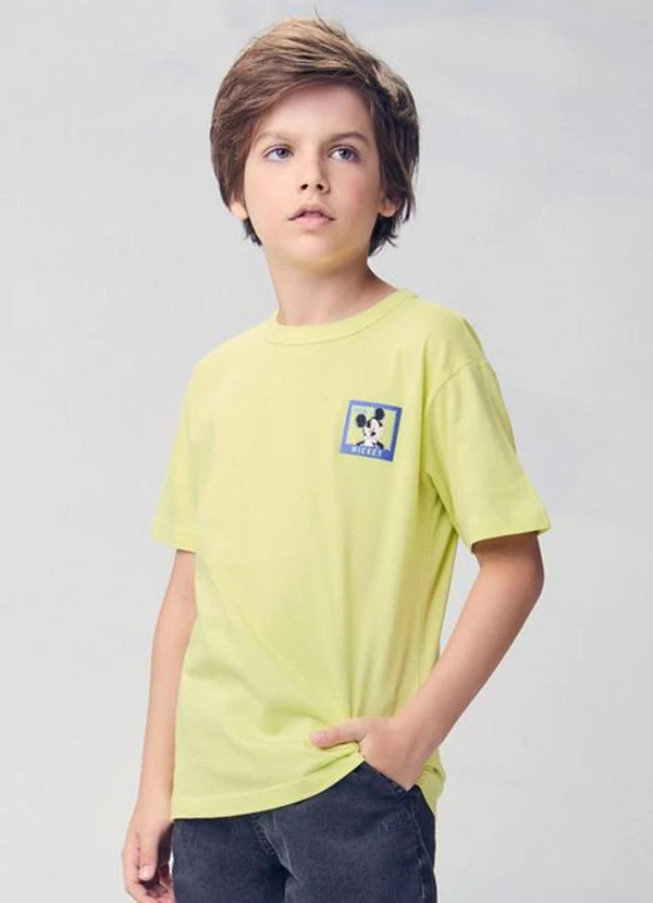 Youccie - Camiseta do Mickey Mouse Verde 1
