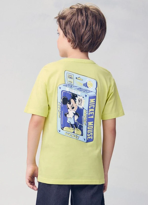 Youccie - Camiseta do Mickey Mouse Verde 2