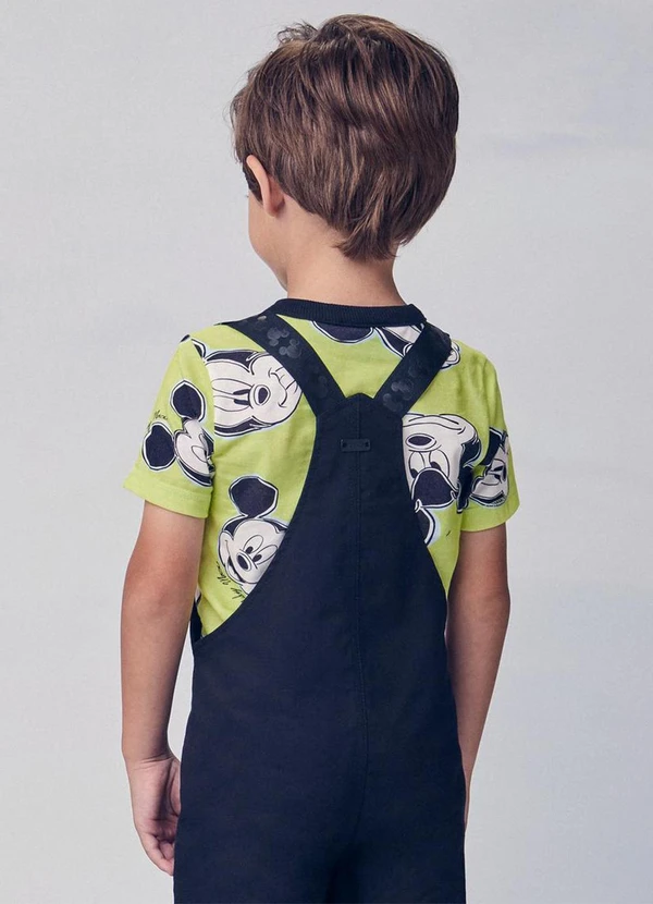 Youccie - Camiseta do Mickey Mouse Verde 2