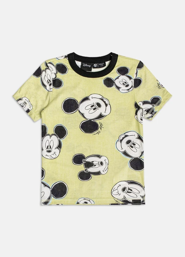 Youccie - Camiseta do Mickey Mouse Verde 4