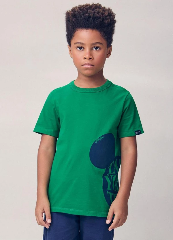 Youccie - Camiseta do Mickey Verde