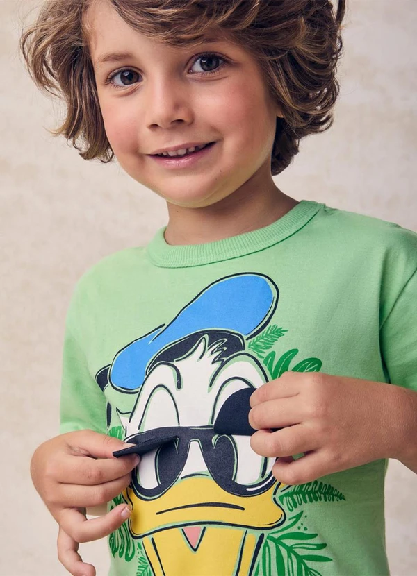 Youccie - Camiseta do Pato Donald Verde 4