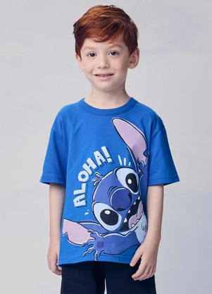 Youccie - Camiseta do Stitch Azul - YOUCCIE