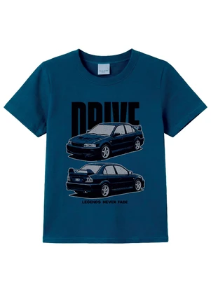 Malwee Kids - Camiseta Drive Azul Escuro - MALWEE KIDS