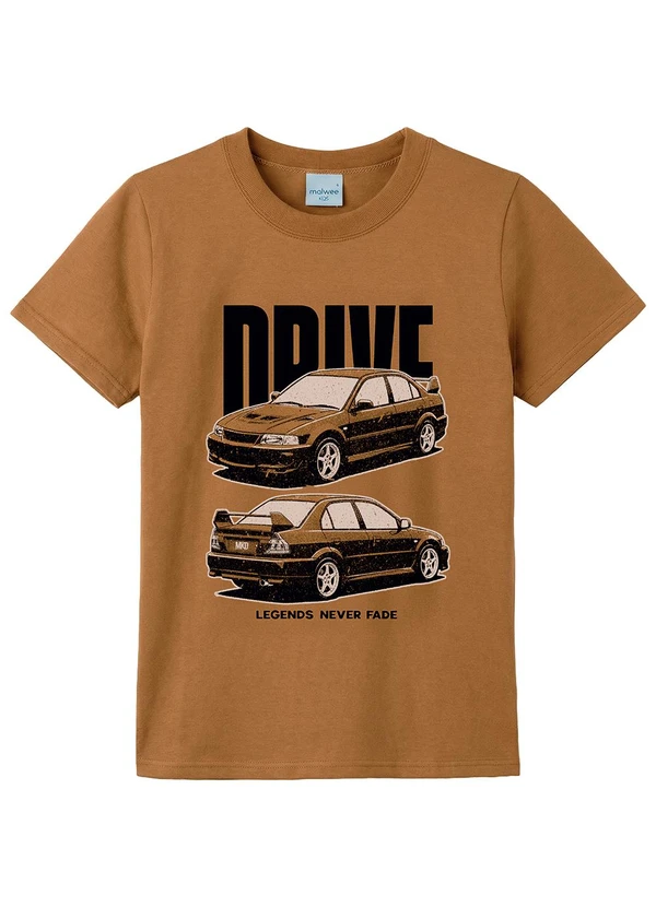 Malwee Kids - Camiseta Drive Caramelo