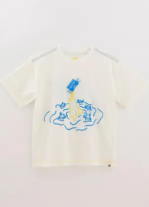 Bento - Camiseta em Malha Branco - BENTO