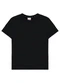 Carinhoso - Camiseta em Malha com Bordado Preto - variação: Preto