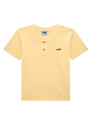 Marlan - Camiseta em Malha Maquinetada Espanha Amarelo - MARLAN