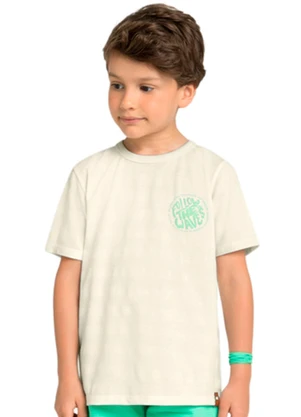 Marlan - Camiseta em Malha Maquinetada Espanha Bege - MARLAN