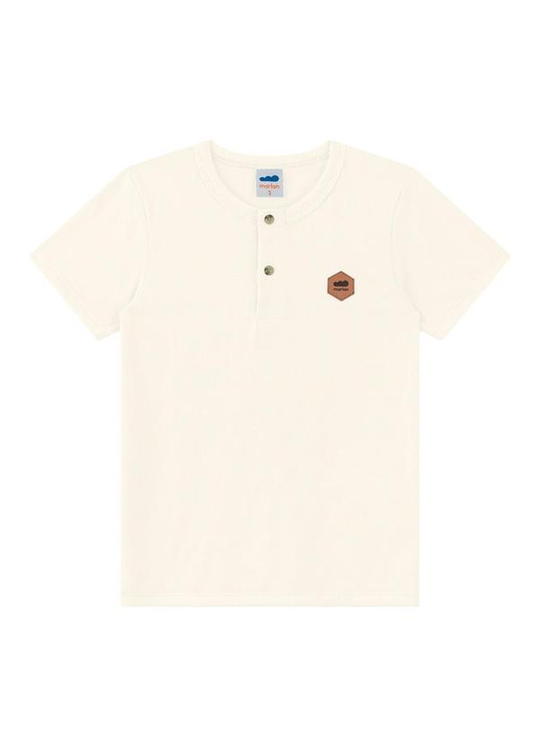 Marlan - Camiseta em Malha Maquinetada Espanha Bege 3
