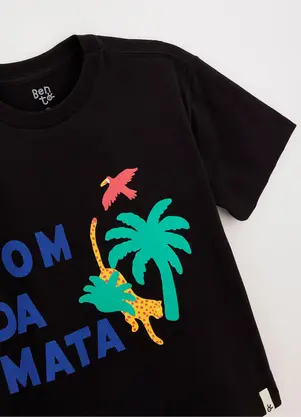 Bento - Camiseta em Malha Preto - BENTO