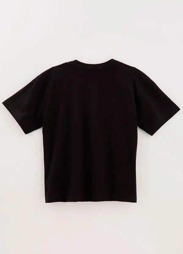 Bento - Camiseta em Malha Preto 3