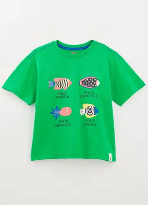 Bento - Camiseta em Malha Verde - BENTO