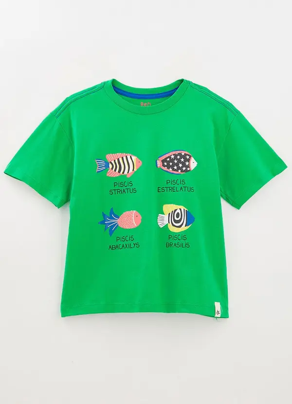 Bento - Camiseta em Malha Verde