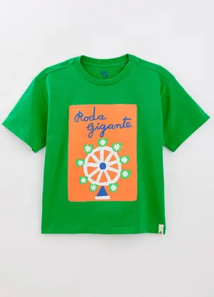 Bento - Camiseta em Malha Verde - BENTO