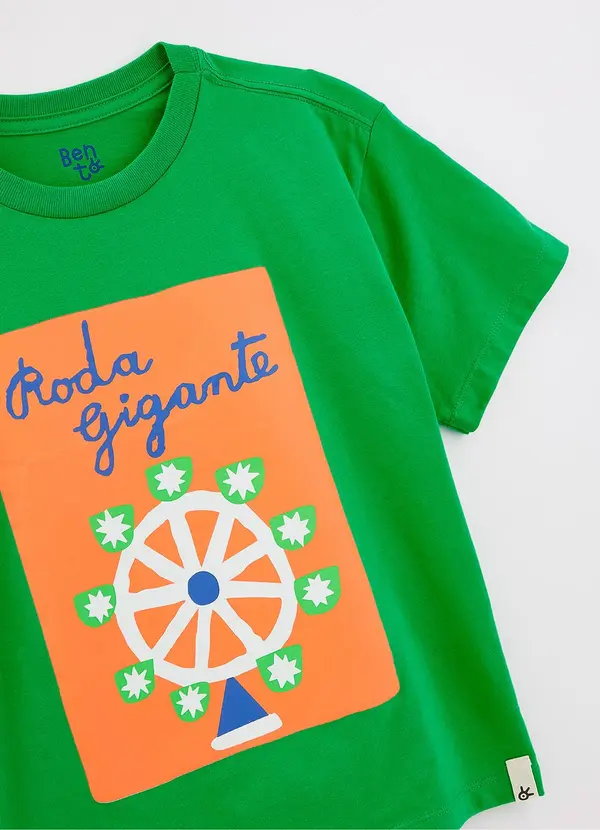 Bento - Camiseta em Malha Verde 2