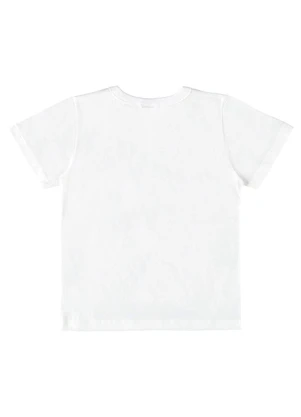 Bee Loop - Camiseta em Meia Malha Branco - BEE LOOP