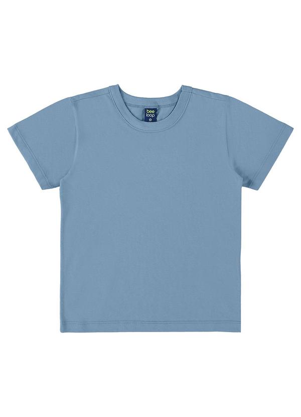 Bee Loop - Camiseta em Meia Malha para Menino Azul