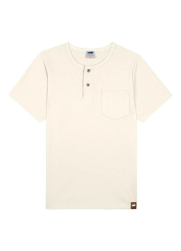 Marlan - Camiseta em Meia Malha Penteada Bege 3