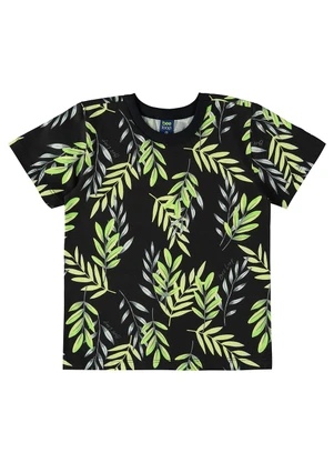 Bee Loop - Camiseta em Meia Malha Preto - BEE LOOP