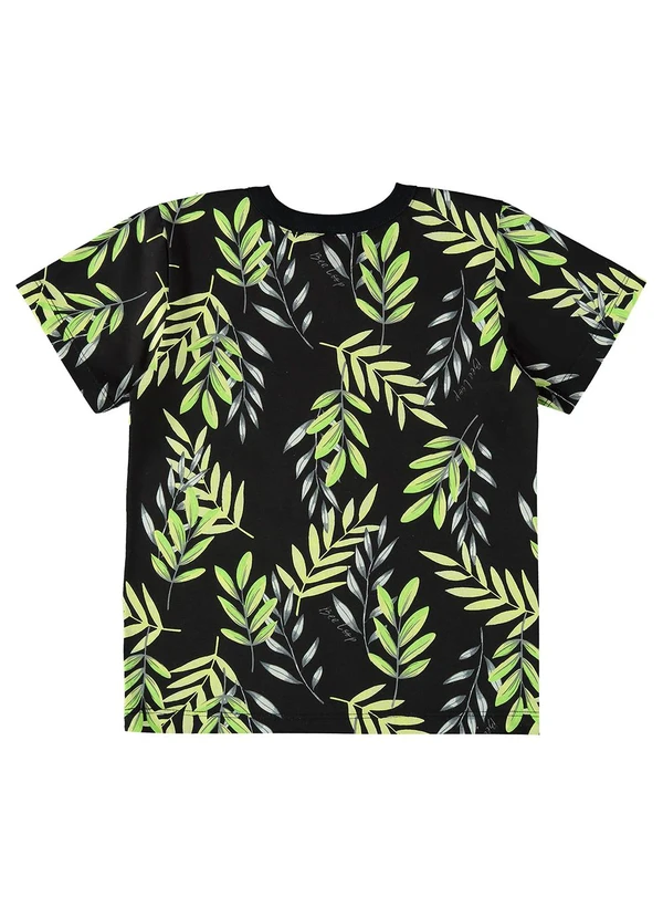 Bee Loop - Camiseta em Meia Malha Preto 2