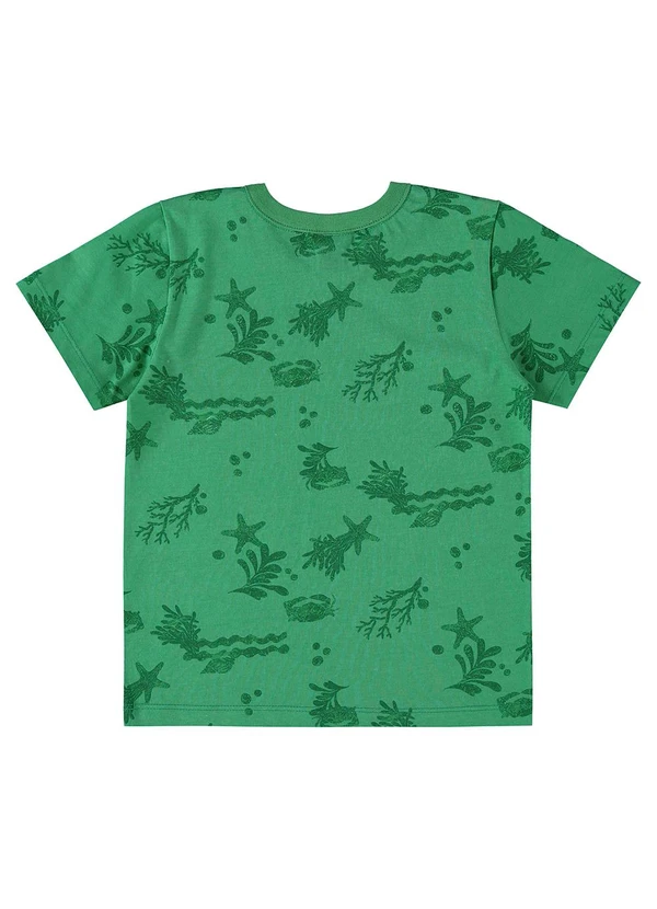 Bee Loop - Camiseta em Meia Malha Verde 2