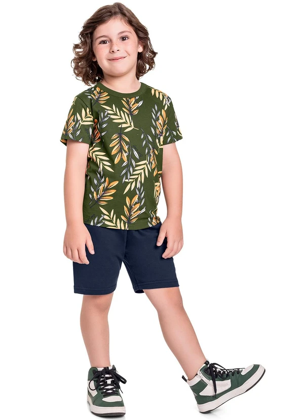 Bee Loop - Camiseta em Meia Malha Verde 2