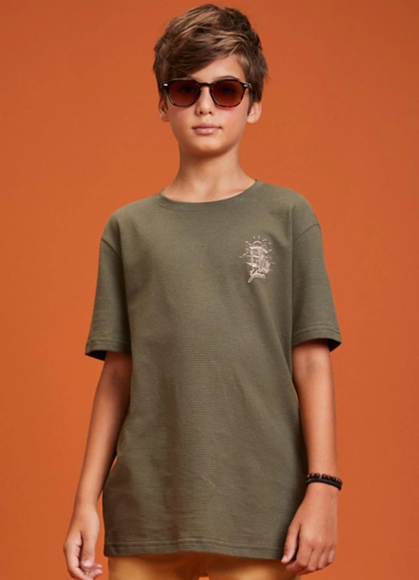 Youccie - Camiseta Essentials Verde Militar Verde