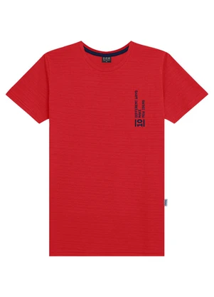 Ddk - Camiseta   Estampa 10 Different Ways Vermelho - DDK