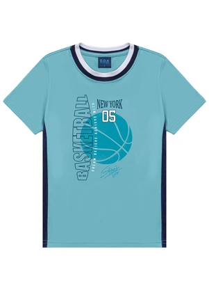 Ddk - Camiseta Estampa Basketball New York 05 Rosa - DDK